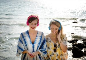 listening music